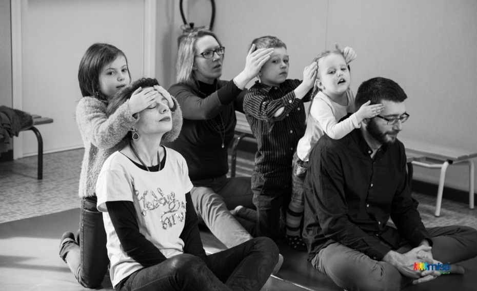 Family massage workshop MISP Eymet NB